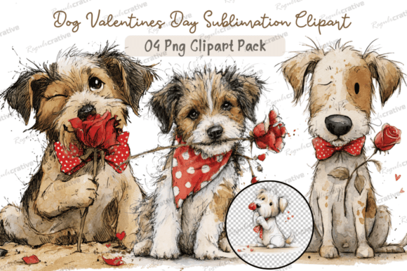 Download Dog Valentines Day Clipart PNG,Valentine - Valentines day clipart Collection