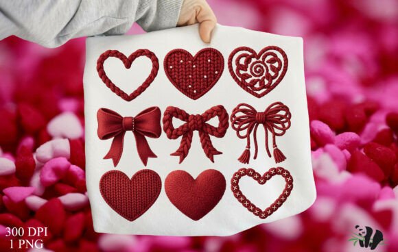 Download Faux Yarn Coquette Valentine PNG - Coquette valentine png Collection