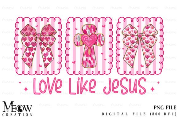 Download Love Like Jesus Coquette Valentine PNG - Coquette valentine png Collection